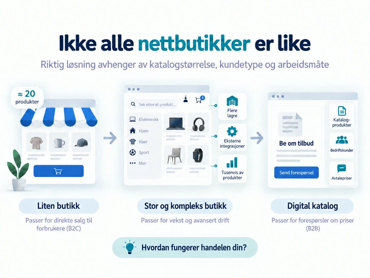 Ikke alle nettbutikker er like