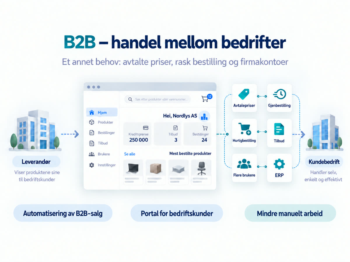 B2B – handel mellom bedrifter